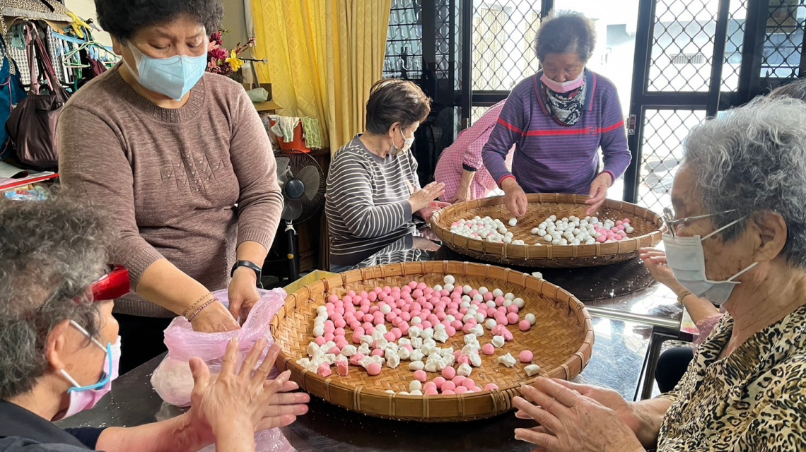 【社區】節慶活動-元宵節搓湯圓